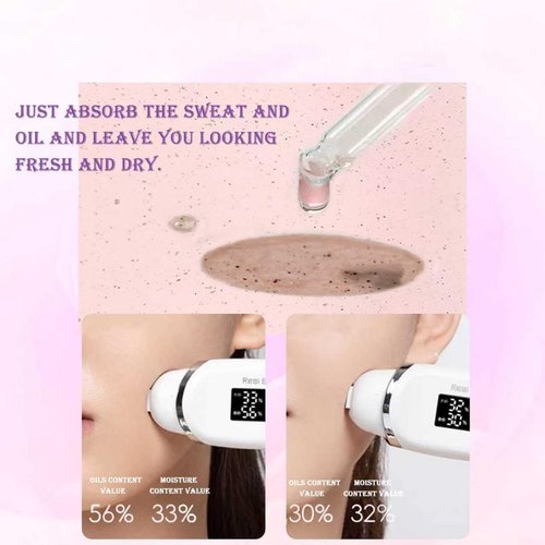Anreign Face Oil Blotting Paper sheets- 8 pack 800 sheets Rose Natural Face Oil Blotting Paper rapidly absorb excess oils