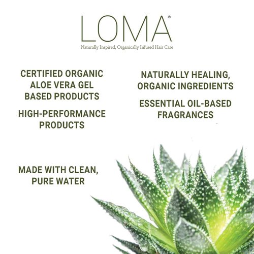 LOMA Moisturizing Shampoo & Treatment Duo - Hydrating Formula | 33 Ounce (Liter)