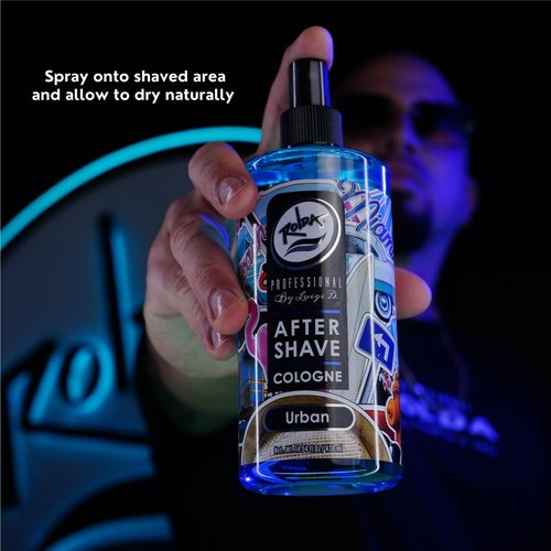 Rolda Urban After Shave Tonic Cologne Spray for Men - Soothing Post-Shave Formula, Refreshing Fragrance (14.54oz | 430ml)