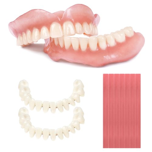 Dentures DIY Kit, Create Your Perfect Smile at Home: DIY Denture Fake Teeth Kit - Easy, Affordable, and Customizable Denture Solution-AEE1115