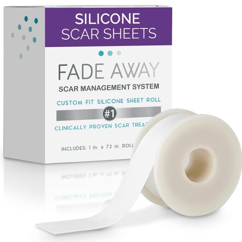 Clinically Proven Silicone Scar Sheets – Medical Grade Tape for Surgery, C-Section, Keloids & Tummy Tuck Scars