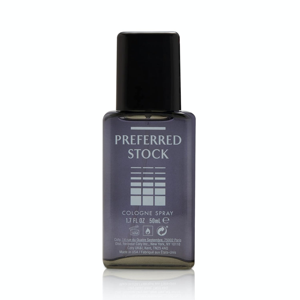 Stetson Preferred Stock Cologne Spray for Men - Leathery & Woody Aroma with Cypress & Sandalwood - 1.7 Fl Oz