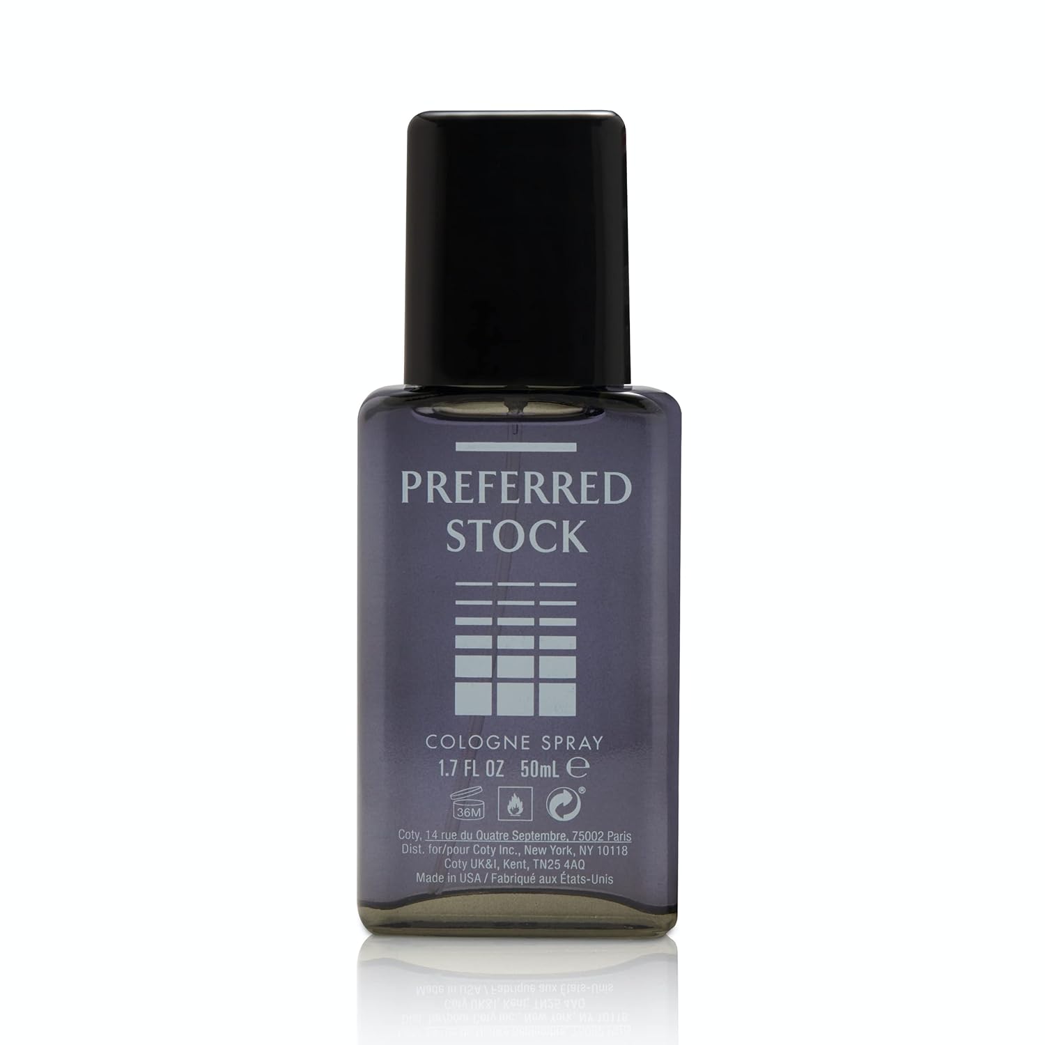 Stetson Preferred Stock Cologne Spray for Men - Leathery & Woody Aroma with Cypress & Sandalwood - 1.7 Fl Oz