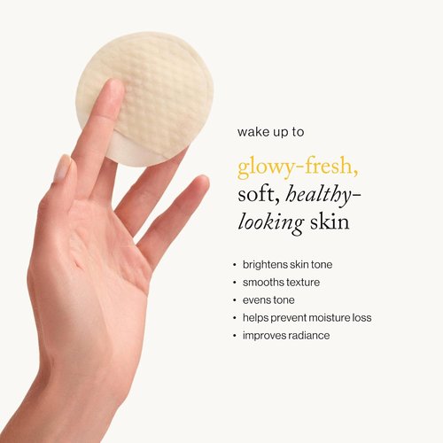 Goop Beauty 15% Glycolic Acid Exfoliating Pads - Professional-Grade Peel for Glowing Skin | Paraben & Silicone Free | 4 Pack