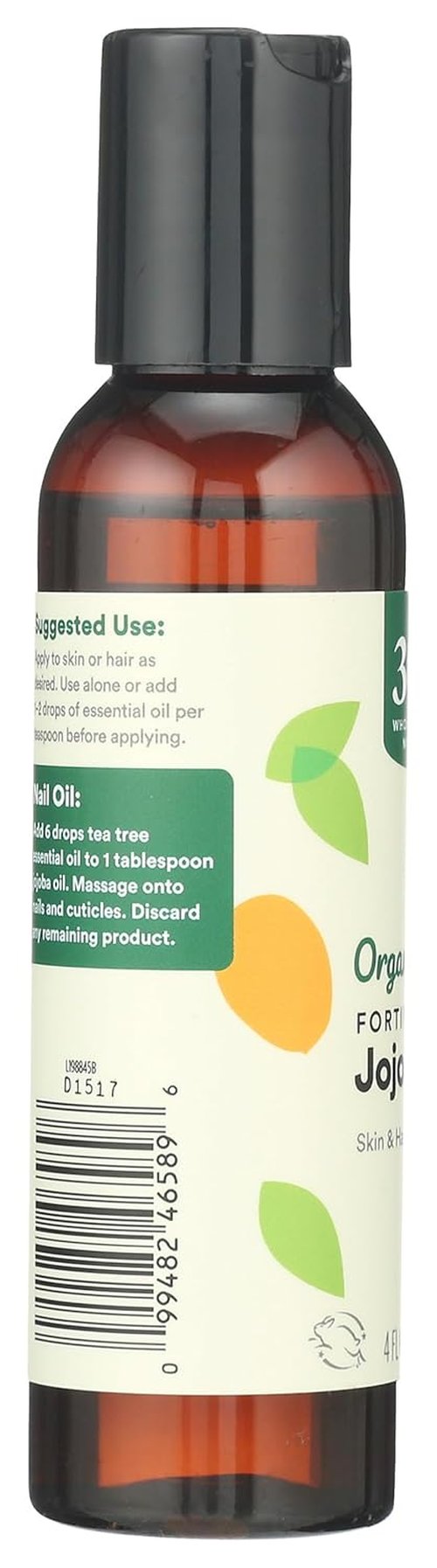 365 by Whole Foods Market - Organic Jojoba Oil for Skin & Hair Care | 4 Fl Oz