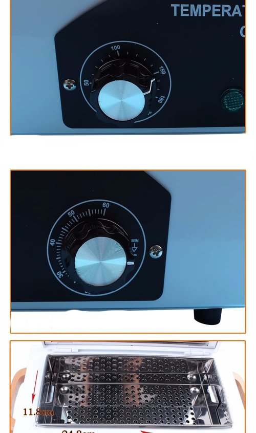 Smedent Nail Tool Sterilizers,Mini High Temperature Autoclave Machine with Timer