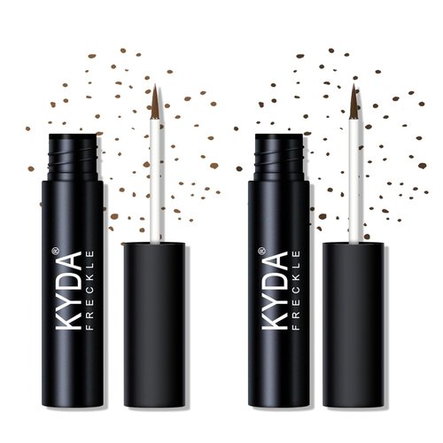 KYDA Liquid Freckle Makeup Pen - Water Resistant & Buildable Faux Freckles | 2PCS for All Skin Tones