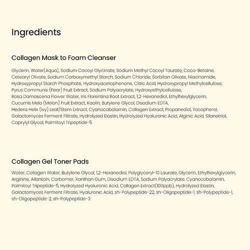 BIODANCE 7 Day Glow Up Kit: Collagen Gift Set for Glass-Skin, Korean Skin Care with Mask to Foam Cleanser, Toner Pads, Moisturizer, Gel Masks, Valentines Day Gifts for Her, Skin Care Set