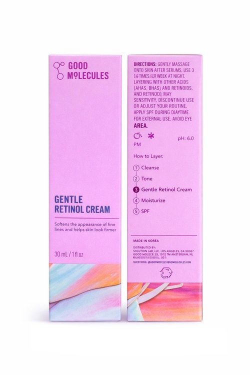 Good Molecules Gentle Retinol Cream 30 ml Pack 2