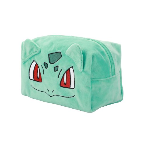 Bioworld Pokémon Bulbasaur Green 8" Cosmetic Toiletry Tote