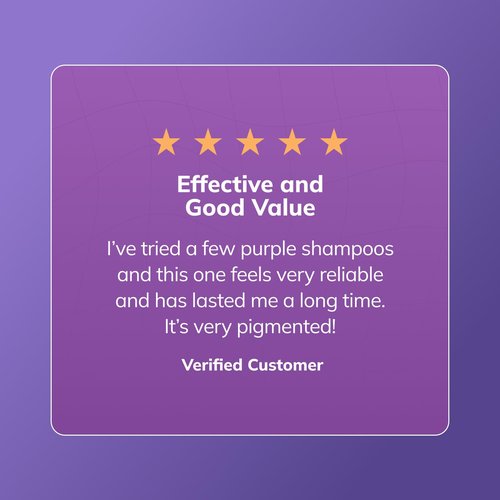 Fanola No Yellow Purple Shampoo - Color Depositing Formula for Blondes & Grey Hair - 11.83 Fl Oz