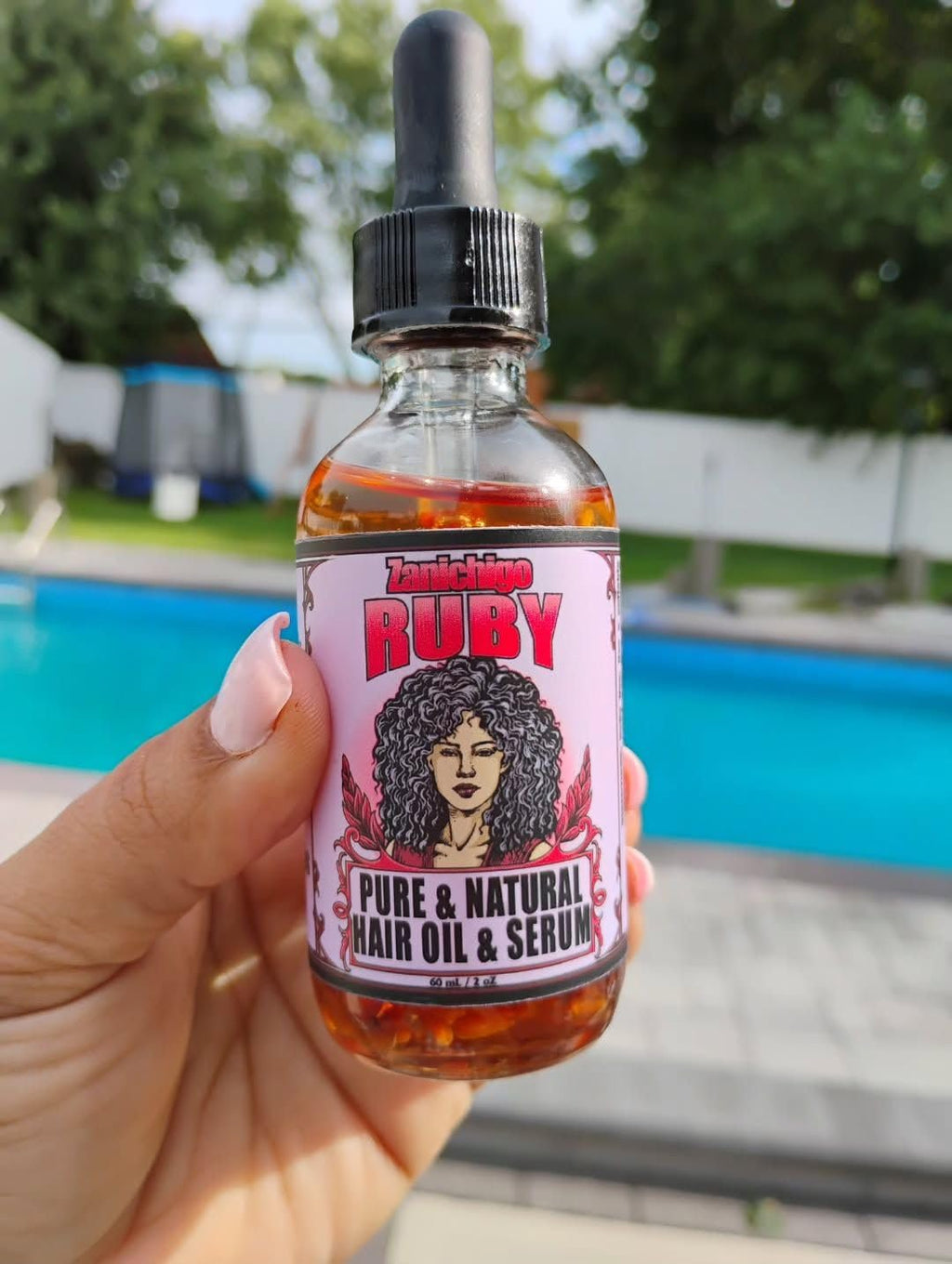 Zanichigo Fenugreek Herbal Hair Oil for Dry, Damaged & thinning Hair | Lightweight Non-Greasy - Hair Growth Treatment with 8 Oil Blend