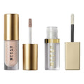 Stila Magnificent Metals Glitter And Glow Liquid Eye Shadow - Perlina & Liqua-Play™ Eye Shadow - Crema Matte Bundle