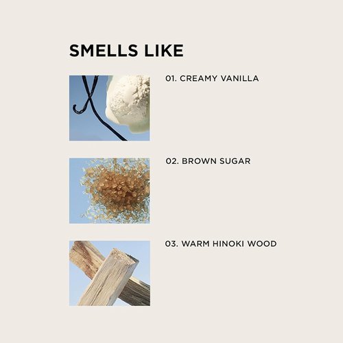 By Rosie Jane Eau De Parfum Spray - Dulce Clean Perfume for Women | Non-Toxic Body Mist with Creamy Vanilla, Brown Sugar & Warm Hinoki Wood - 50ml