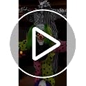 Halloween Clowns Animatronic Decorations - 6ft Outdoor Trick-or-Treat Prop with Sound & Lights - Variation: Clowns