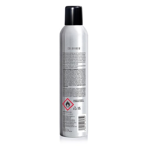 COLOR WOW Firm + Flexible Hairspray - Lightweight All-Day Hold | Humidity & Heat Protection | Non-Stiff & Brushable