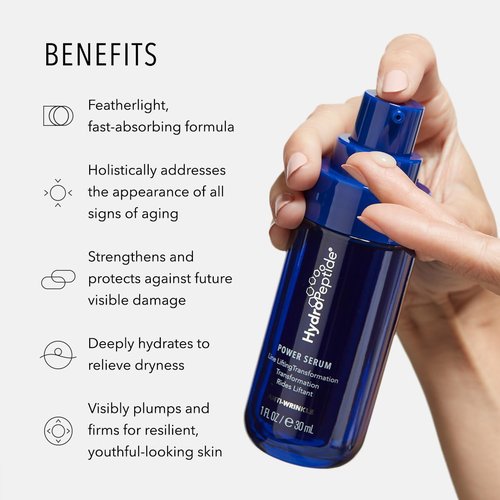 HydroPeptide Power Serum - Anti-Aging Wrinkle Treatment for Enhanced Hydration | 1 Ounce