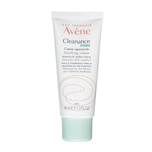Avène Cleanance HYDRA Soothing Cream - Rich Moisturizer for Drying Acne Treatments | 1.3 Oz