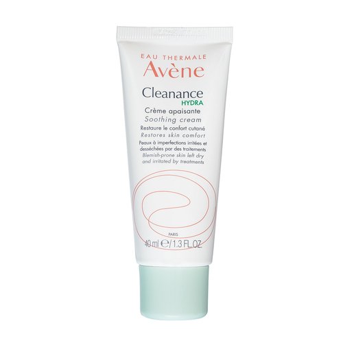 Avène Cleanance HYDRA Soothing Cream, Rich Moisturizer, Adjunctive Care for Drying Acne Treatments, 1.3 oz.