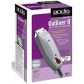 Andis 04603 Professional Outliner II Beard Trimmer - Zero Gapped Carbon Steel Blade - Grey, Single Pack