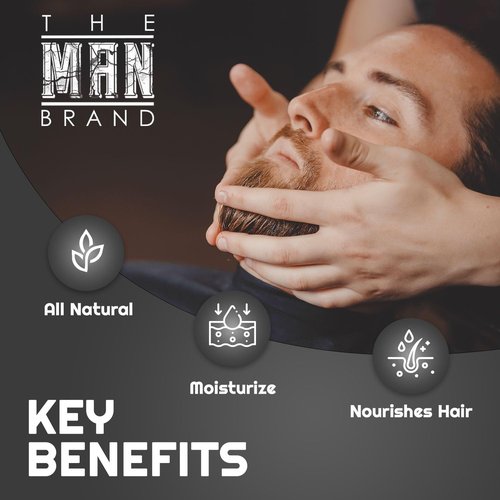 Mystery Man Beard Grooming Oil - Natural Conditioning Formula for Soft, Hydrated Beards (1 Ounce)
