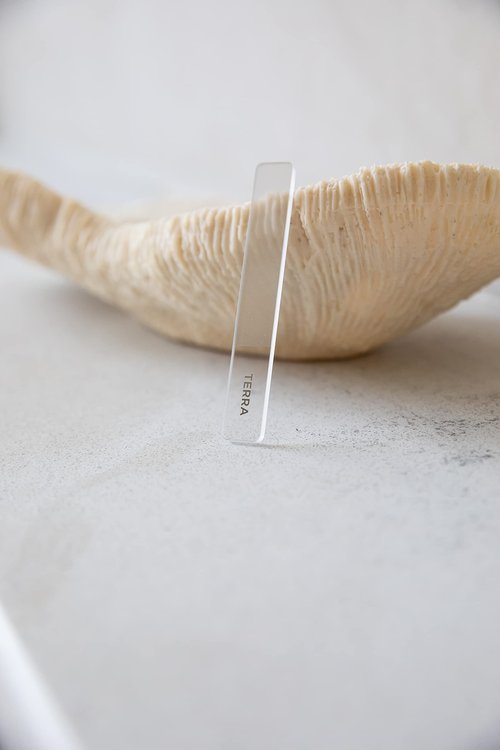 Terra Crystal Nail File Glass Nail File for Natural Nails, longlasting and Sustainable Nail File