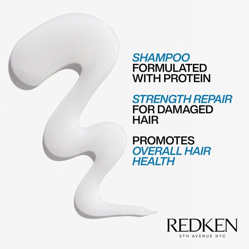 Redken Extreme Shampoo - Strengthen & Repair Damaged Hair | Infused With Proteins for Resilience