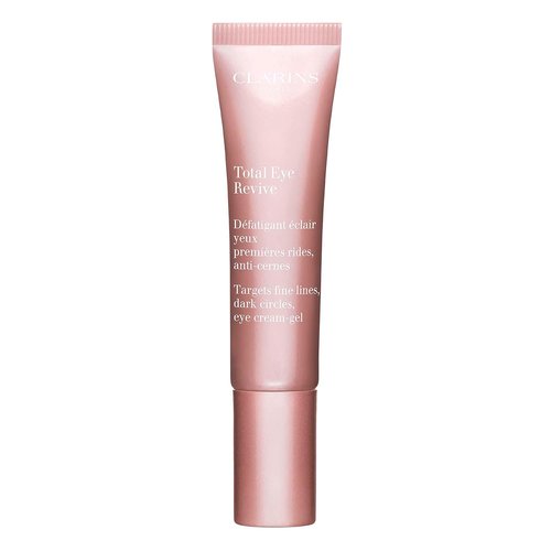 Clarins Total Eye Revive - Anti-Aging Cream-Gel Eye Treatment | Smooths Fine Lines & Reduces Dark Circles | 0.5 Oz