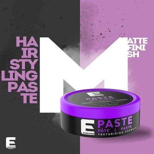 Elegance Hair Paste - 4.73 Oz Pliable Hold with Matte Finish | Easy Application, Flake-Free