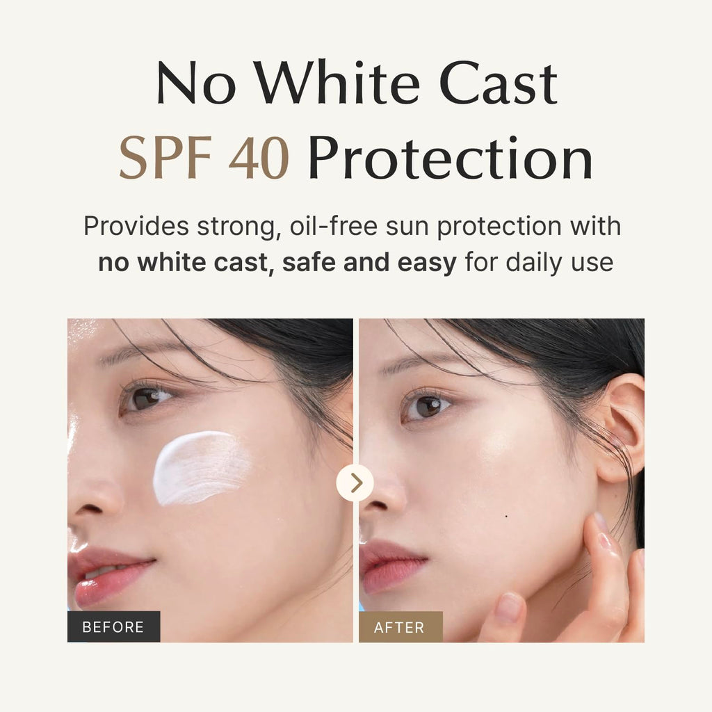 SU:M Micro-Active Daily Moisture Sunscreen - SPF 40 Korean Skincare for Hydration & UV Protection (1.69 fl oz)