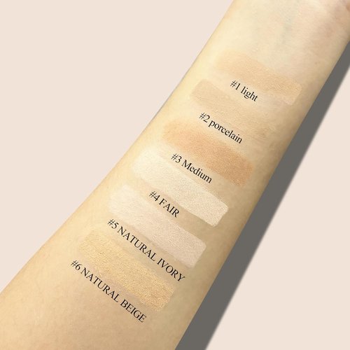 Skiennix 4-In-1 Mineral Pressed Powder - SPF 35 Foundation with Concealer & Finishing | Light to Medium Coverage, 01 Light