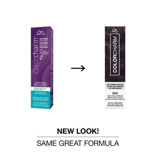 COLORCHARM Demi Permanent Hair Color - Glossy Finish for Refreshing & Toning - 2 Fl Oz