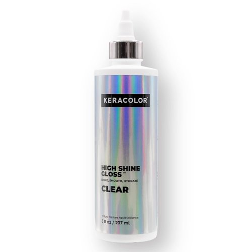 Keracolor High Shine Clear Hair Gloss - In-Shower Glaze for Smooth, Shiny Hair | 8 Fl Oz