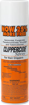 BARBICIDE Clippercide 5-in-1 Disinfectant Spray - Cleans, Lubricates, Cools & Prevents Rust | 15oz