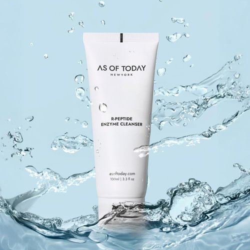 R Peptide Enzyme Cleanser - Gentle Hydrating Face Wash with Peptides & Enzymes | 3.3 fl oz for Sensitive Skin