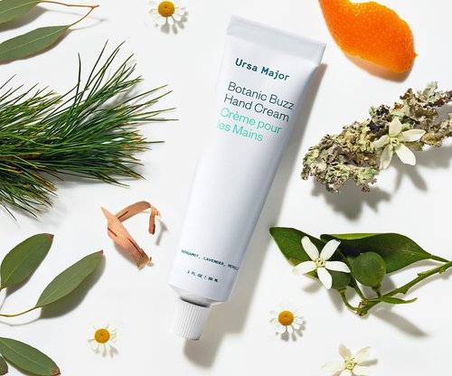 Ursa Major Botanic Buzz Hand Cream | Natural Hand Lotion | Lightweight, Non-Greasy Moisturizer | Moisturizes, Hydrates and Nourishes Skin | Vegan, Cruelty-Free & Non-Toxic | 2oz