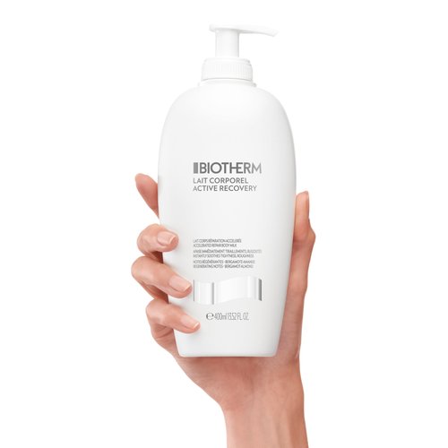 Biotherm Lait Corporel Active Recovery Body Milk, Enriched with Skin Nutrients for Damaged, Tight, Irritated, Itchy Skin with Regenerating Notes Of Almond Iconic Citrus, 13.5 Fl. Oz.