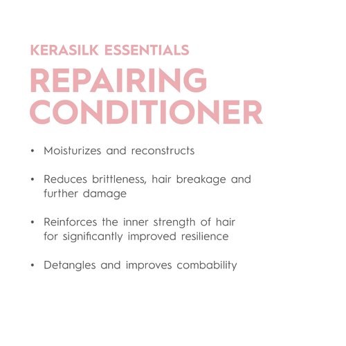 KERASILK Repairing Conditioner - Deep Nourishment for Damaged Hair | 33.8 Fl Oz