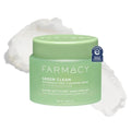 Farmacy Green Clean Makeup Remover Balm - Waterproof Cleansing Oil for Sensitive Skin | Hydrates & Softens (200ml)