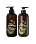 COSMOCOS Henna Hair Shampoo 700ml + Rinse 700ml - Strengthening, Nourishing, Repairing - Hair Care - Shampoo and Conditioner