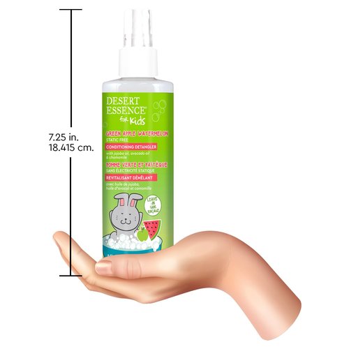 Desert Essence Kids Conditioning Detangler Spray - Vegan & Gluten-Free | 8.0 fl oz - Smooth, Shiny Hair