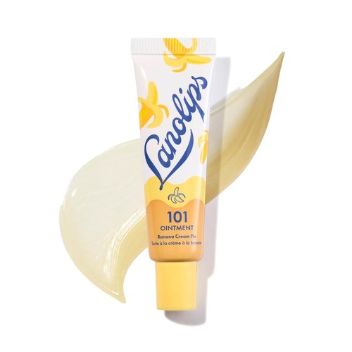 **Lanolin 101 Multipurpose Ointment - Healing Lip Balm & Skin Moisturizer - Banana Cream Pie (0.35 oz)**