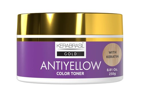 Antiyellow - Neutralizing Treatment for Brassy Tones | Deep Hydration for Cool Blonde Hair - Pearlized Finish