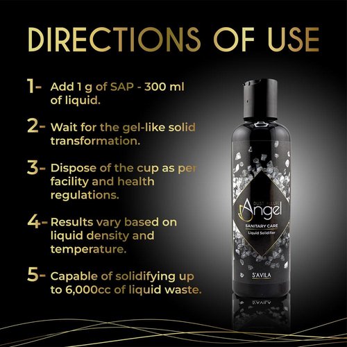 Angel Dust Allure - Tattoo Liquid and Residue Solidifier | Absorbent Gel for Ink and Fluids | Safe Disposal & Fast Cleanup | Ideal for Tattoo Studios & Professionals | 170g.