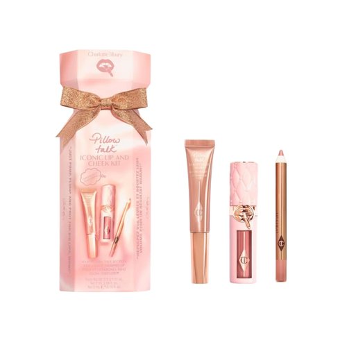 Charlotte Tilbury Pillow Talk Lip And Cheek Kit - Iconic Shades For Effortless Glamour