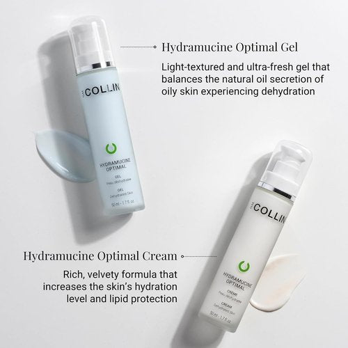 G.M. COLLIN Hydramucine Optimal Cream - Daily Face Moisturizer for Normal to Dry Skin | Firming Lotion