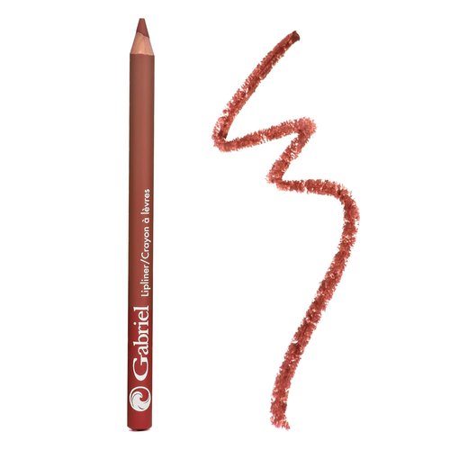 Gabriel Cosmetics Vegan Lipliner - Mahogany Shade, .04 oz for Perfectly Defined Lips