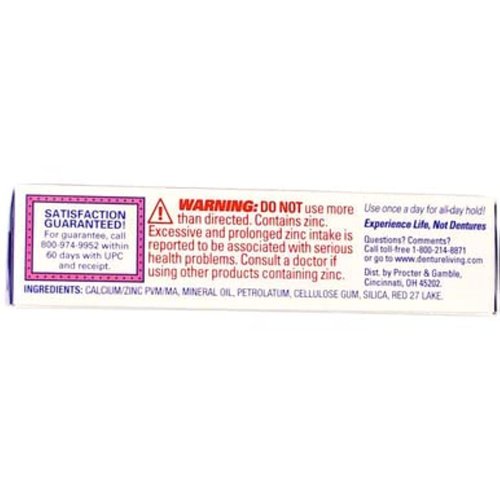 Fixodent Denture Adhesive Cream Original 0.75 oz (Pack of 12)