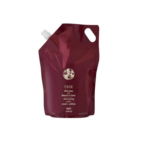 Oribe Shampoo for Beautiful Color - Protects Color & Adds Shine - Moisturizes & Strengthens Hair - 33.8 oz Refill
