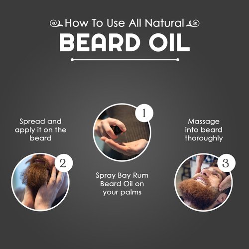 Mystery Man Beard Grooming Oil - Natural Conditioning Formula for Soft, Hydrated Beards (1 Ounce)
